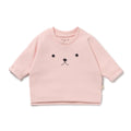 Wilson & Frenchy Strawberry Cream Organic Rib Long Sleeved Top