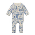 Wilson & Frenchy Woodland Adventures Organic Zipsuit with Feet