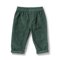 Wilson & Frenchy Moss Green Organic Cord Pant