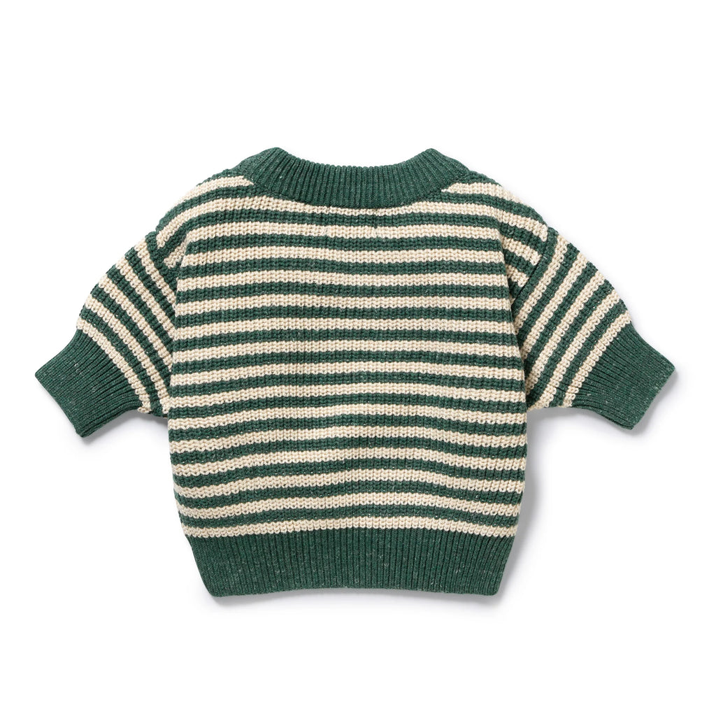Wilson & Frenchy Clover Organic Knitted Stripe Jumper