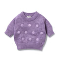 Wilson & Frenchy Mulberry Organic Knitted Bauble Jumper