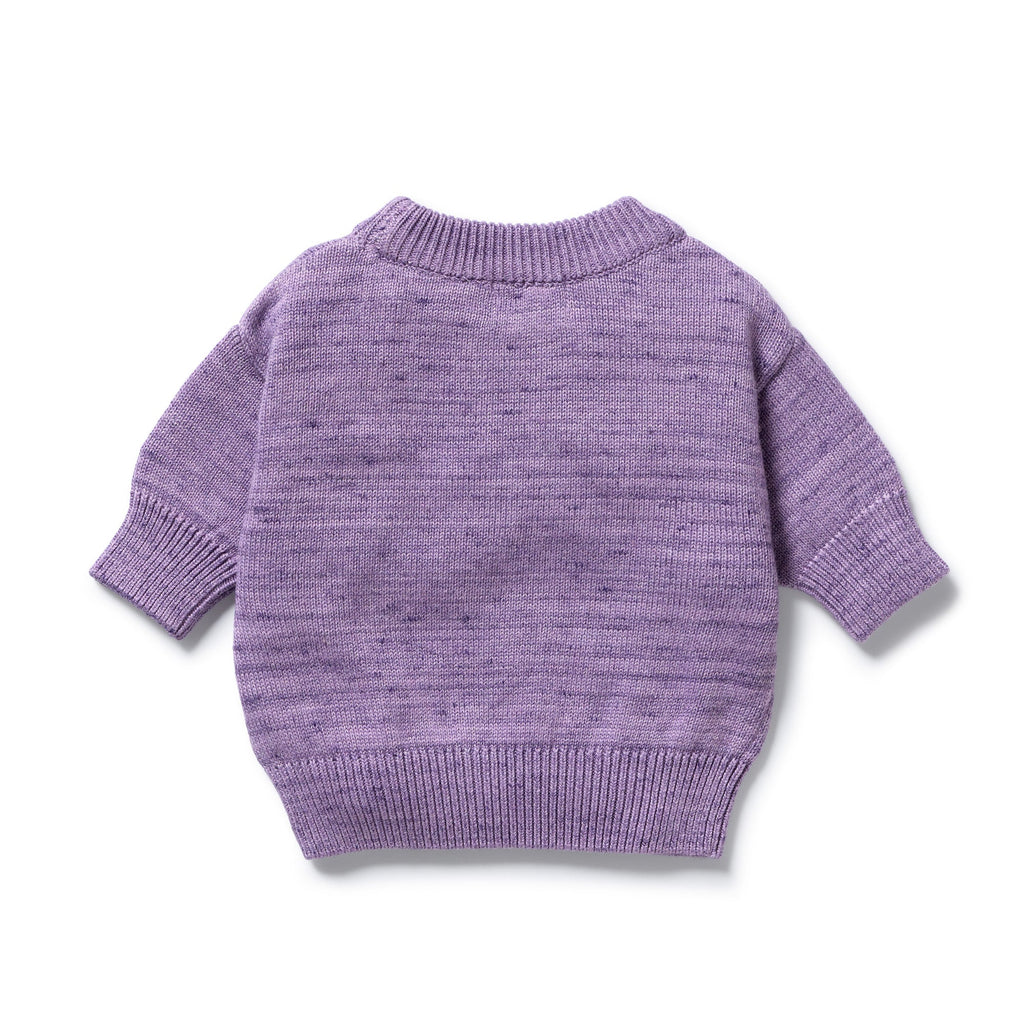 Wilson & Frenchy Mulberry Organic Knitted Bauble Jumper