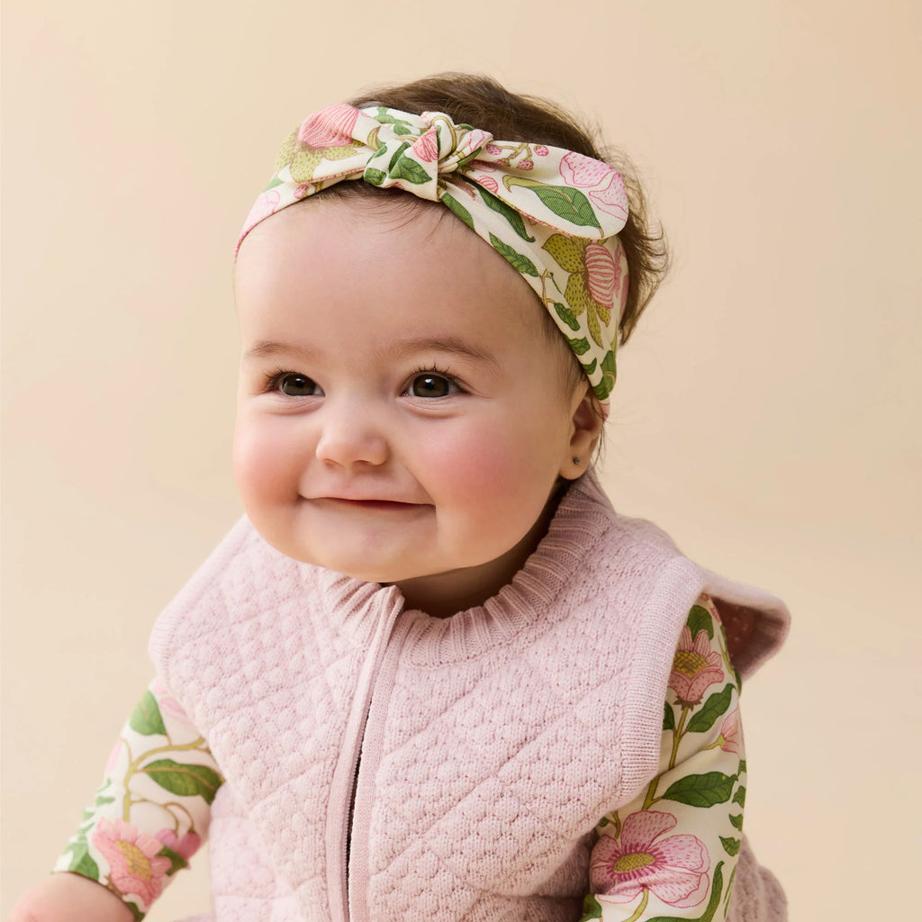 Wilson & Frenchy Marshmellow Organic Knitted Bubble Vest