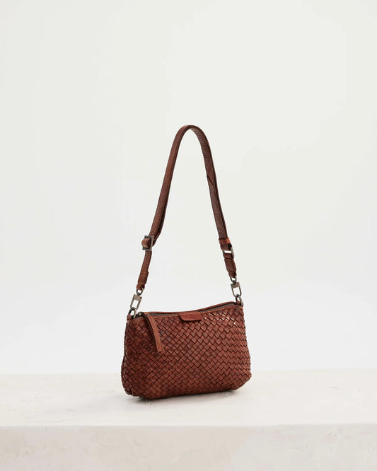 Juju & Co. Basque Crossbody Bag Amber
