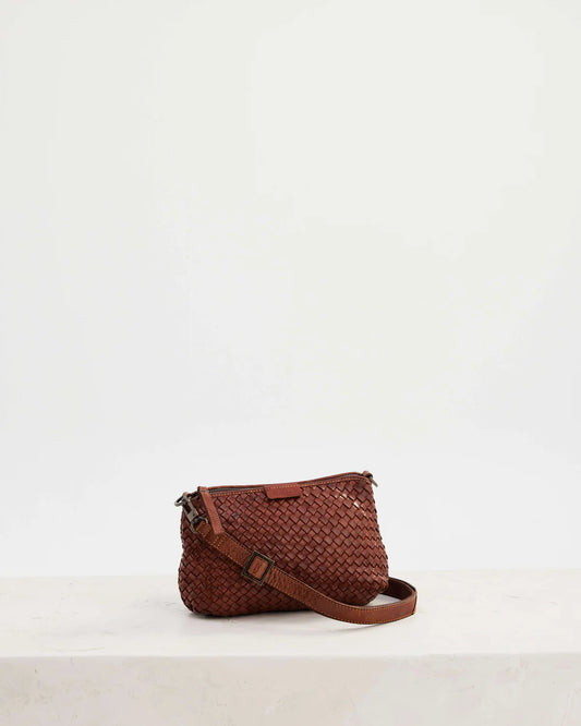 Juju & Co. Basque Crossbody Bag Amber