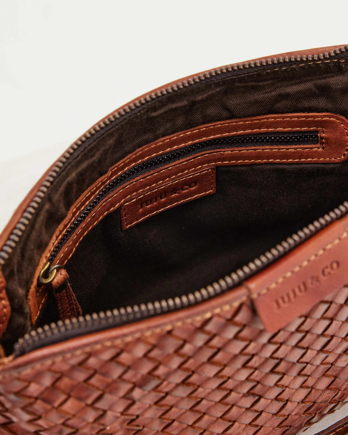Juju & Co. Basque Crossbody Bag Amber