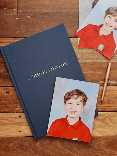 School Photos Journal - Blue