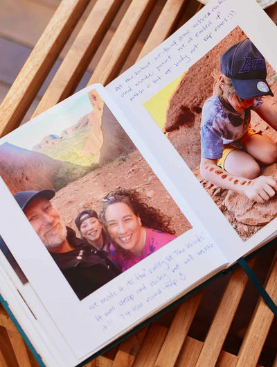 Our Travels Journal - Blue