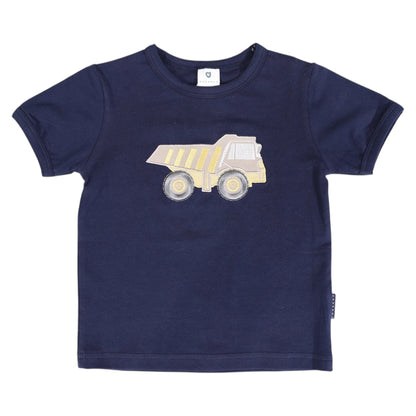 Korango Truck Applique Tee - Navy