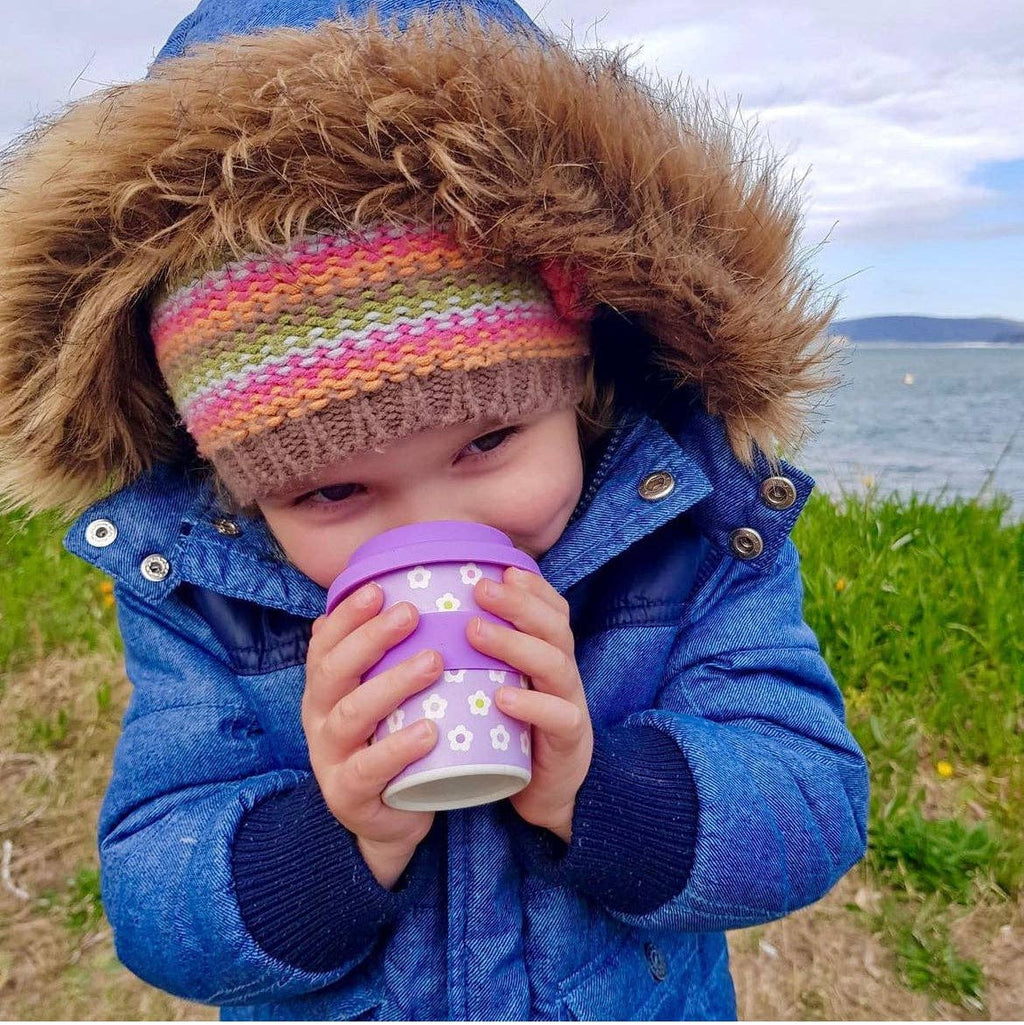 Munchi Flower Babychino Cup - Straw Included