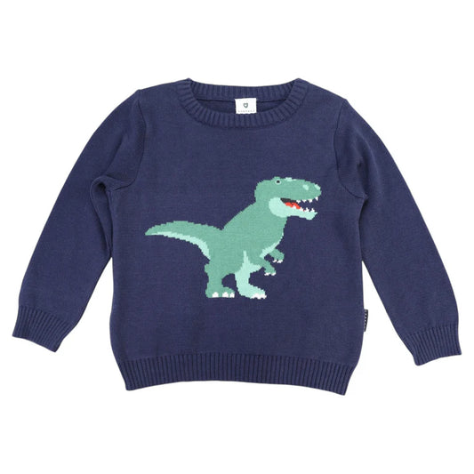 Korango T-REX Sweater | Navy