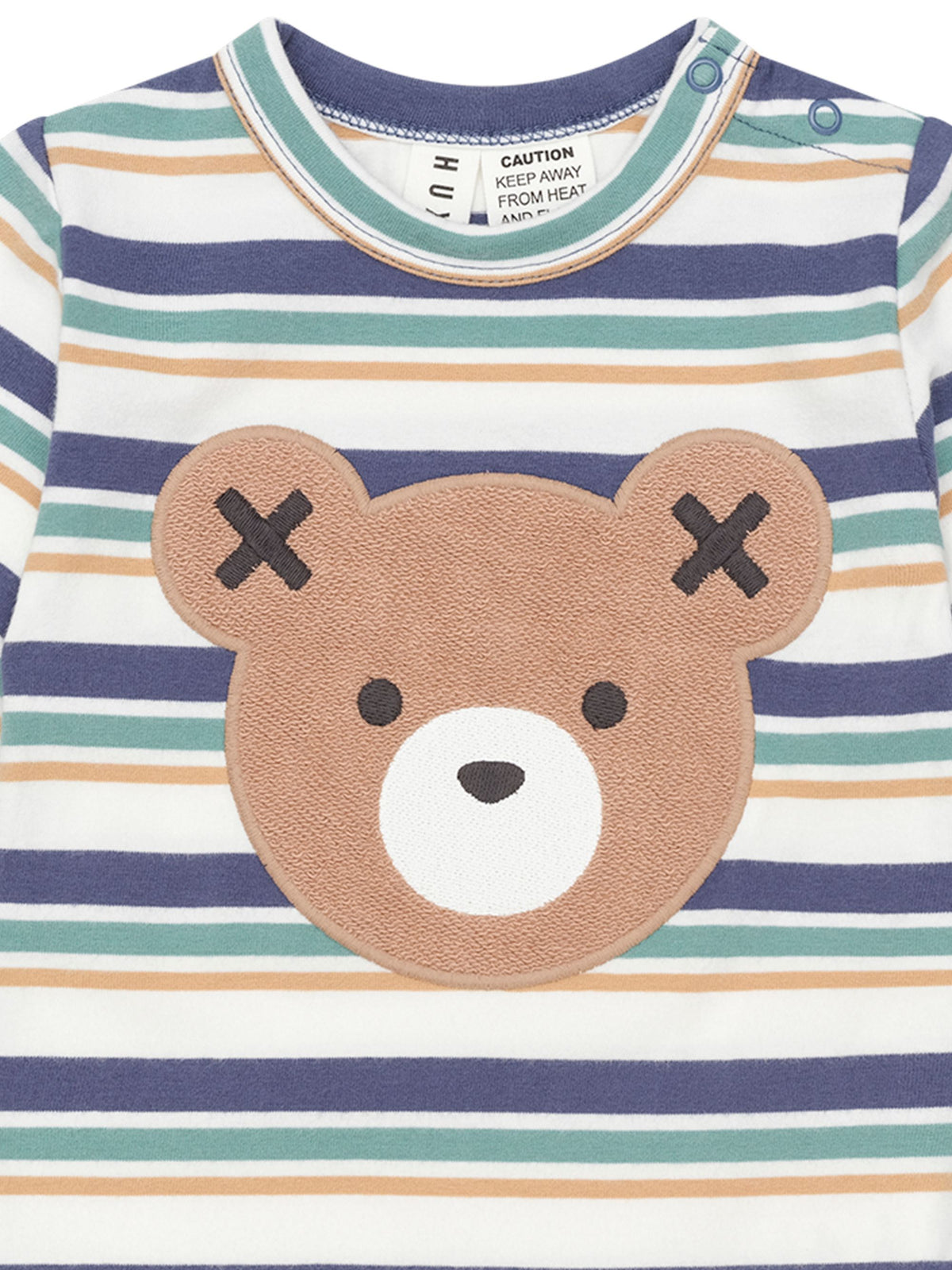 Huxbaby Multi Stripe Hux Romper