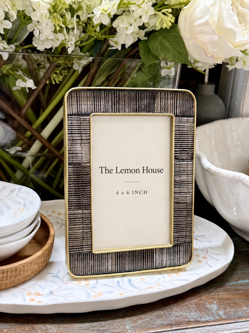 Anika Horn Photo Frame 4 x 6 front view – The Lemon House