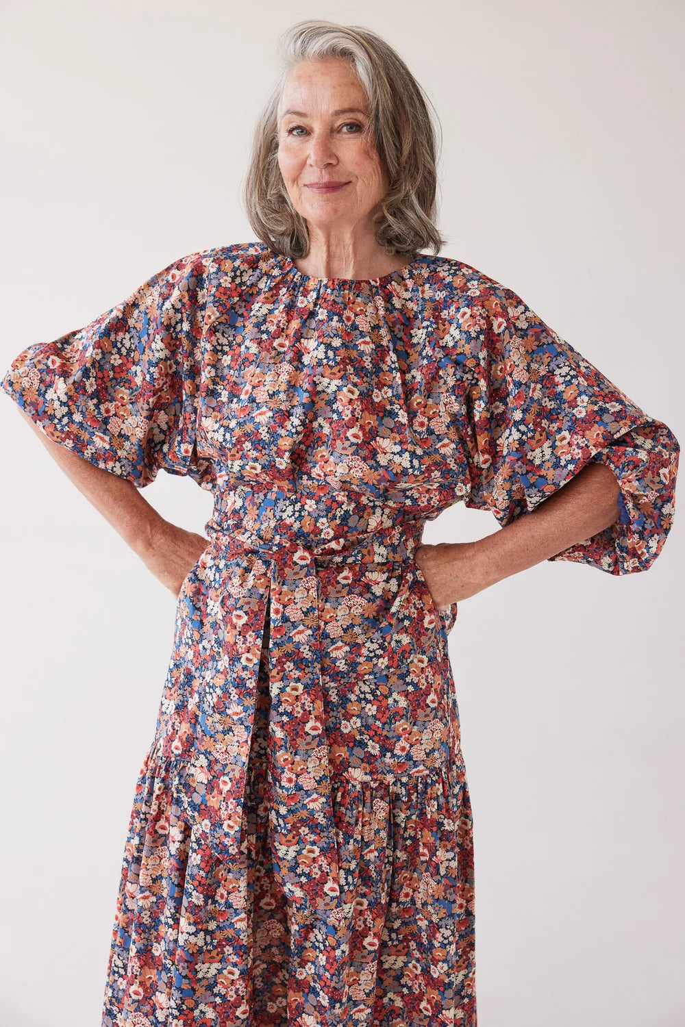 Eva's Sunday Antonette Puff Sleeve Top - Thorpe Liberty