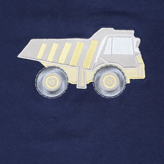Korango Truck Applique Tee - Navy