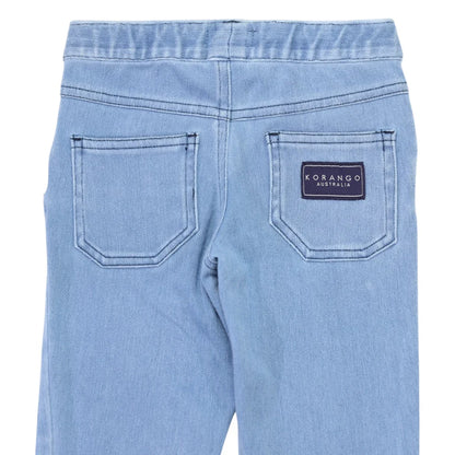 Korango Denim Drawstring Pant | Light