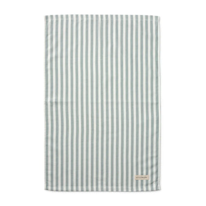 Between The Lines Tea Towel | Matcha Print