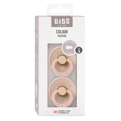 BIBS Colour Dummy - Blush (2 Pack)