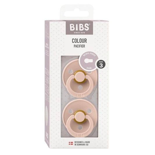 BIBS Colour Dummy - Blush (2 Pack)