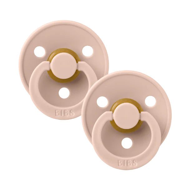 BIBS Colour Dummy - Blush (2 Pack)