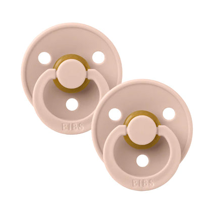 BIBS Colour Dummy - Blush (2 Pack)