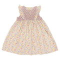 Korango Frill Smocked Dress Yellow Floral