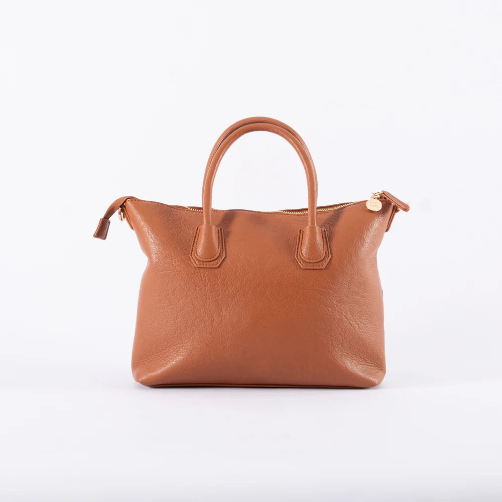 Charlotte with a Bow | Tan/Black