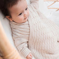 Jujo Baby Luxury Cable Shwrap - Sand