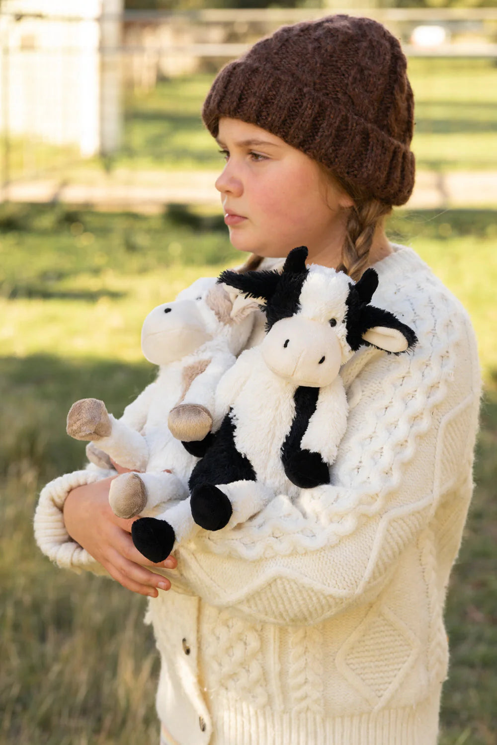 Nana Huchy Clover the Cow - Black