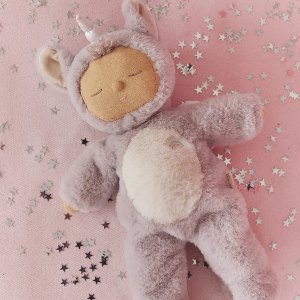 Dinkum Dolls Cozy Dinkums Unicorn Sweetpea - Lilac