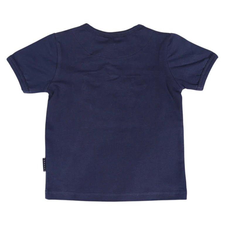 Korango Truck Applique Tee - Navy