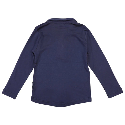 Korango Long Sleeve Polo | Navy
