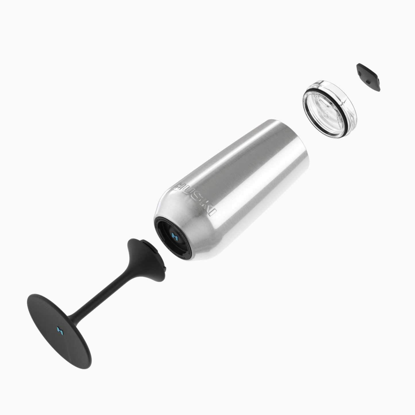 Huski Champagne Flute - Brushed Stainless