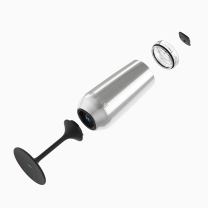 Huski Champagne Flute - Brushed Stainless