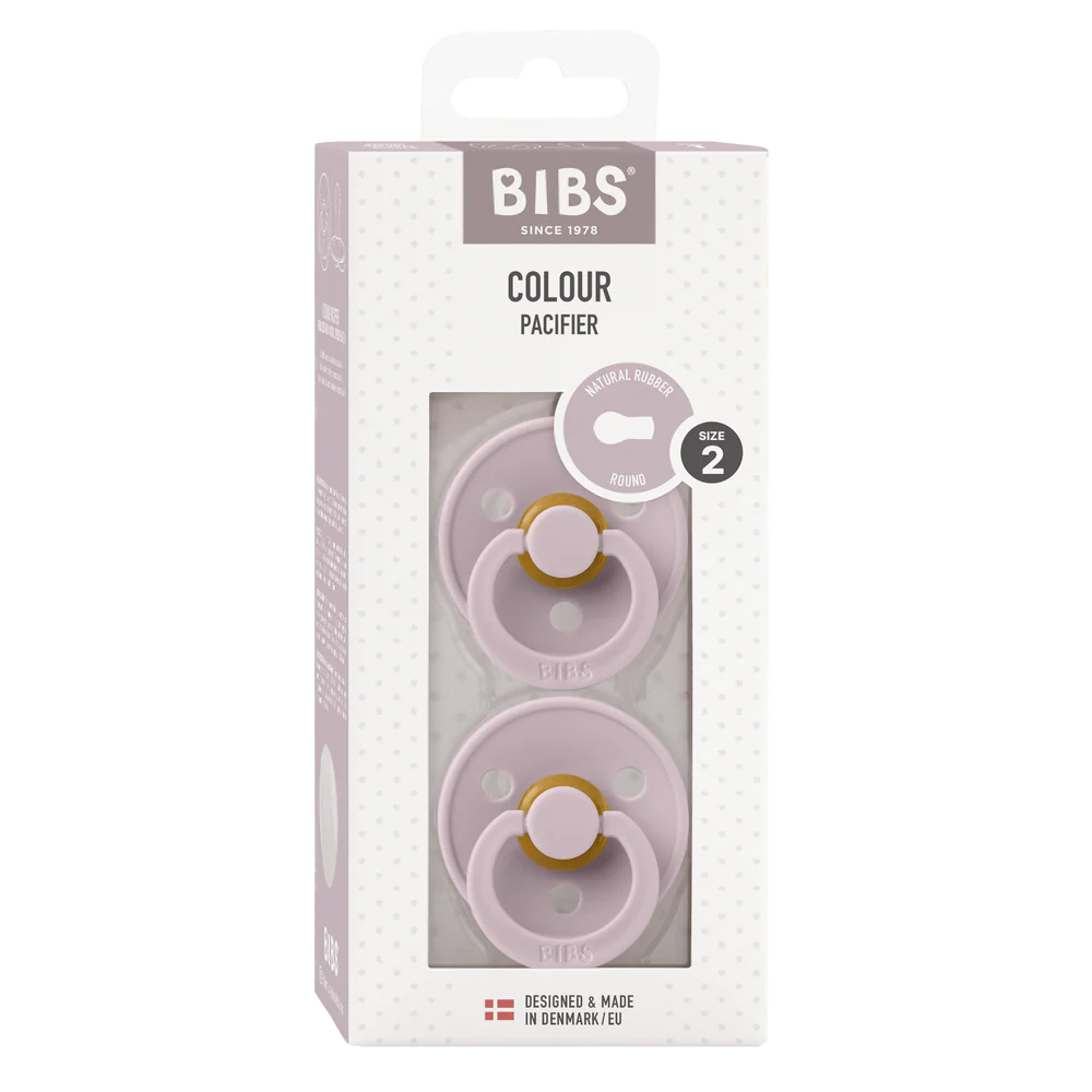 BIBS Colour Dummy - Dusky Lilac (2 Pack)