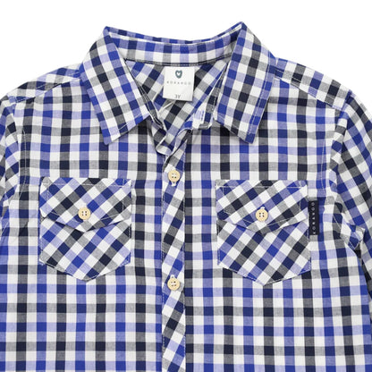 Korango Check Shirt | Navy