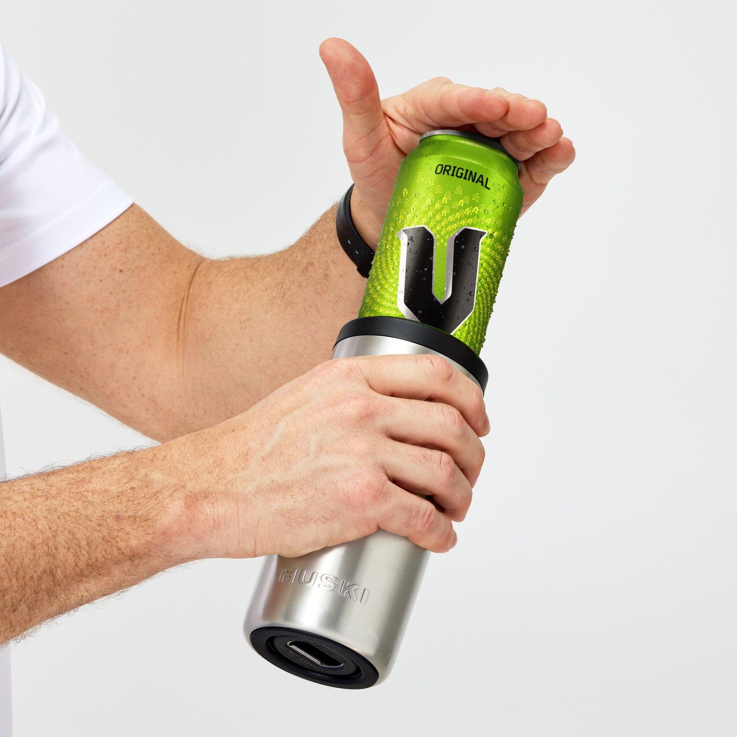 NEW: Huski Big Can Cooler - White