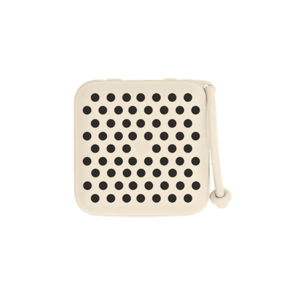 BIBS Pacifier Box - Polka Ivory/Black