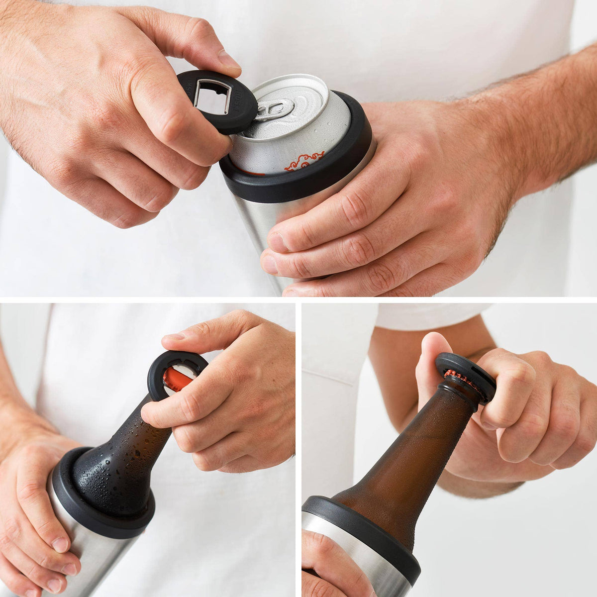 Huski NEW: Big Can Cooler - White