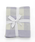 Gingham Baby Blanket - Lilac