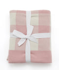 Gingham Baby Blanket - Pink