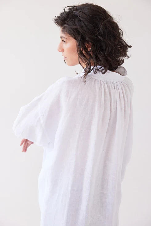 Eva's Sunday Harper Dress Shirt - White