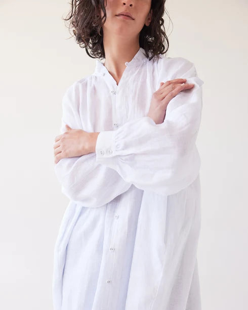 Eva's Sunday Harper Dress Shirt - White