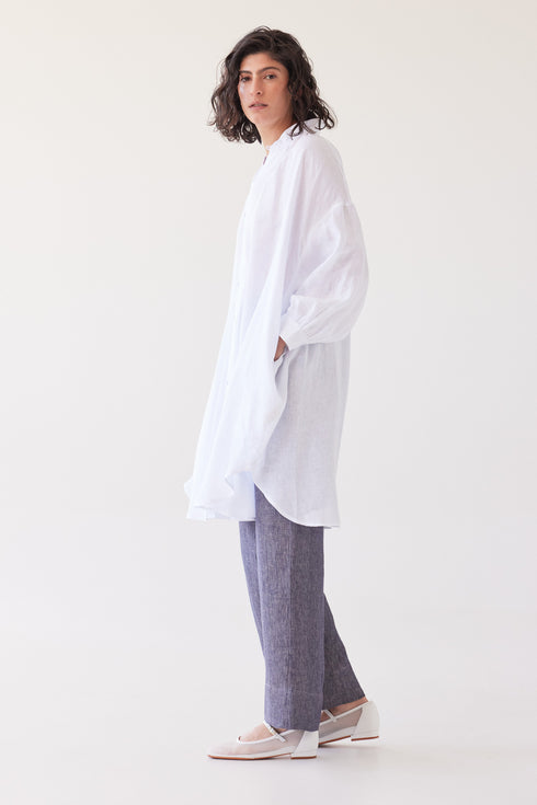 Eva's Sunday Harper Dress Shirt - White