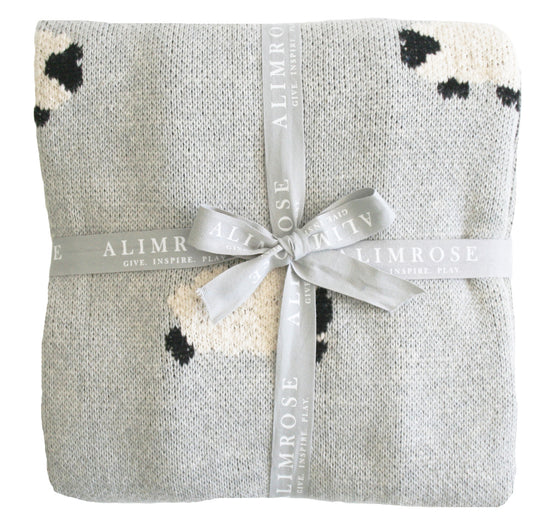Baa Baa Baby Blanket - Grey