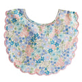 Alimrose Scallop Bib - Liberty Blue