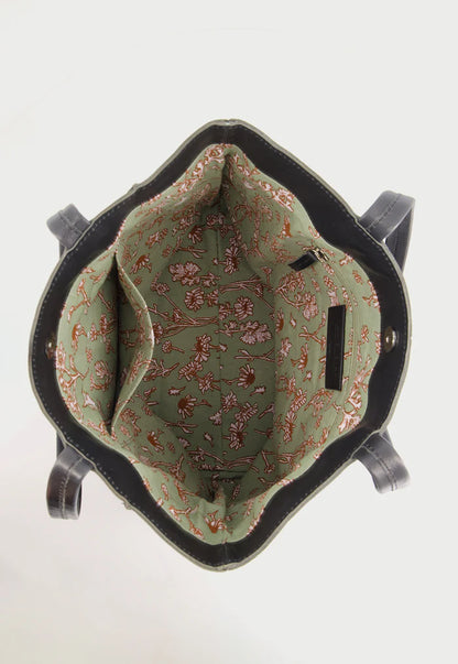 Nancybird Tri Tote - Charcoal