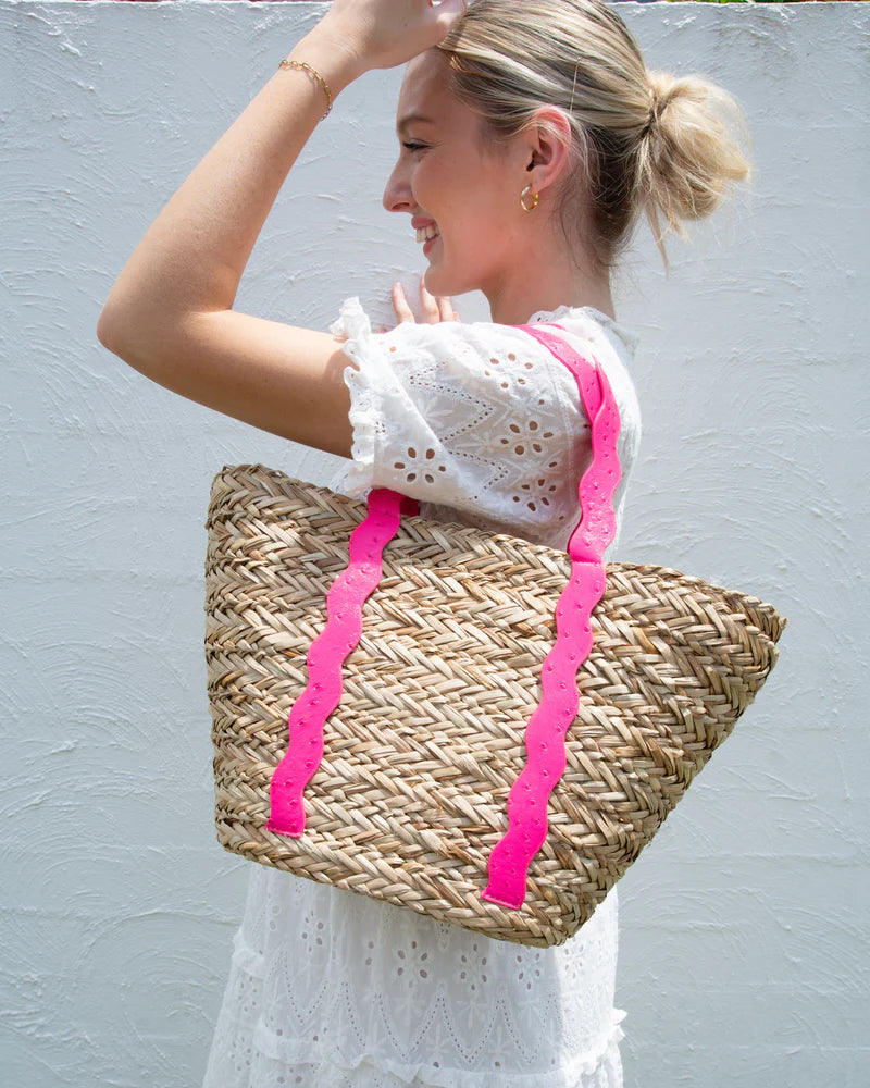 Liv & Milly Juliette Basket - Hot Pink