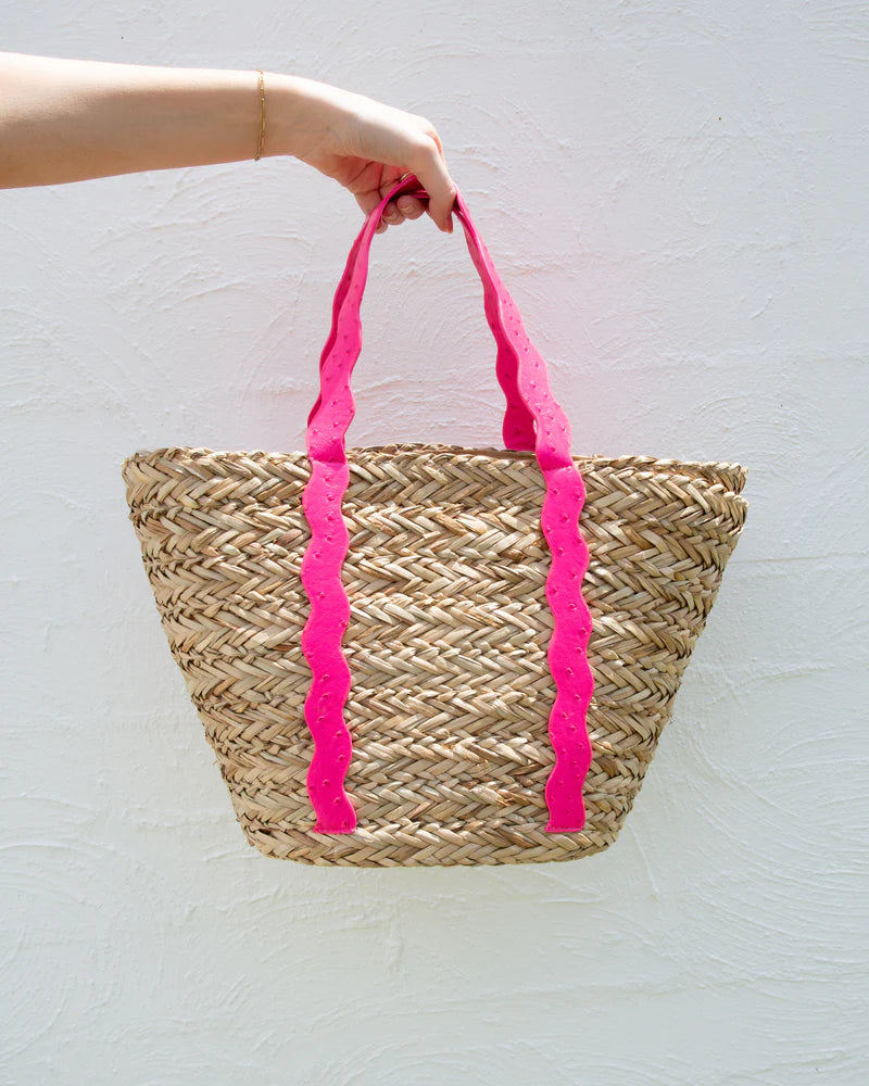 Liv & Milly Juliette Basket - Hot Pink