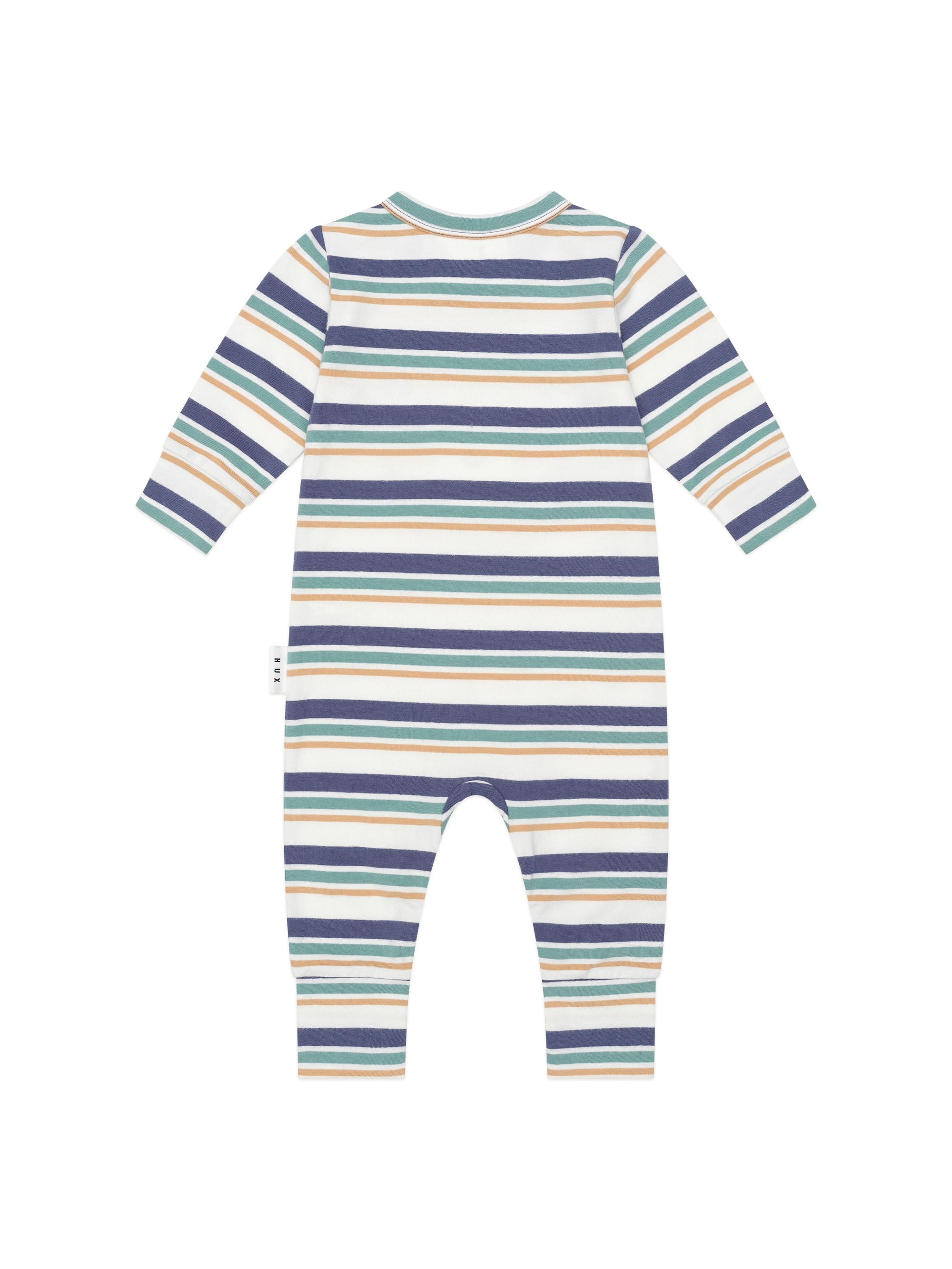 Huxbaby Multi Stripe Hux Romper